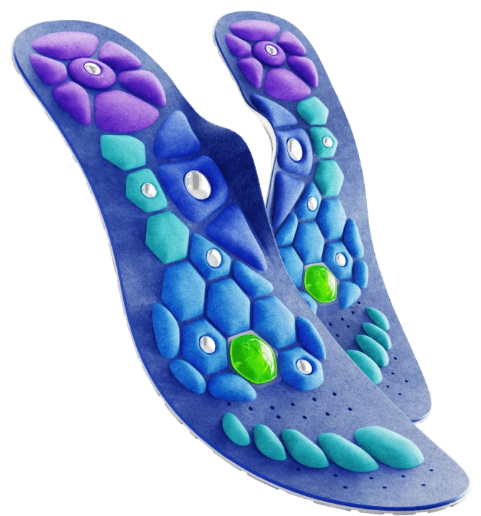 Akusoli acupressure insoles, one pair, official product photo