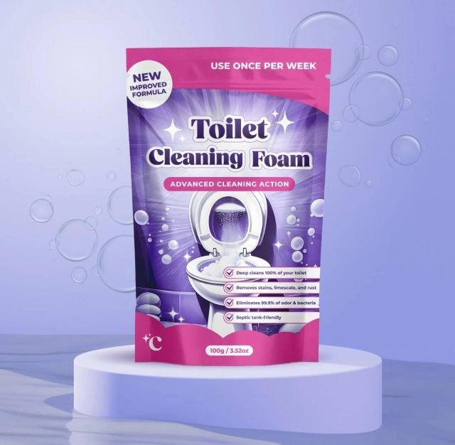 FizzClean effervescent toilet cleaner